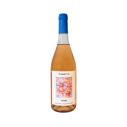 Étiquette - Rose - Różowe wino bezalkoholowe